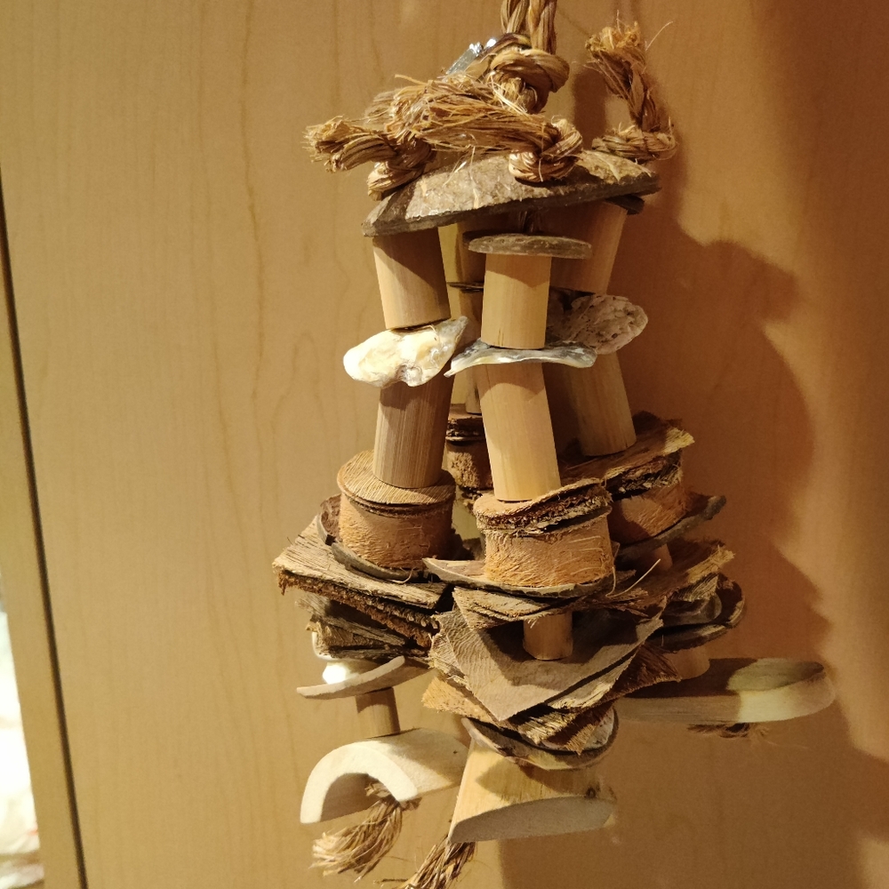 Natural Chew Bird Toy